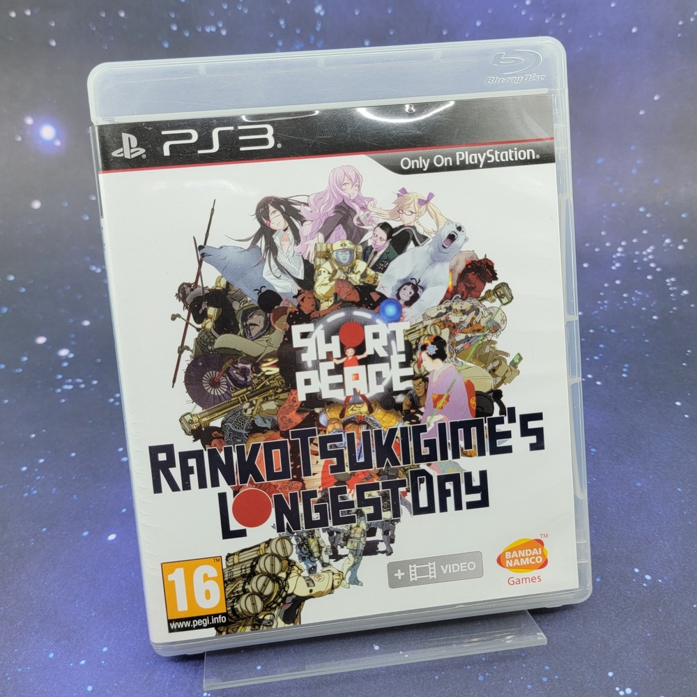 Short Peace Ranko Tsukigime's Longest Day PS3 PAL Sony PlayStation 3 Suda51 Game